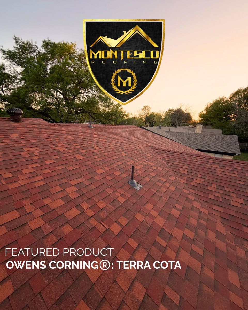 Montesco Roofing — Owens Corning Terra Cota finished roof