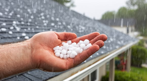 Roof Hail Damage and Repair