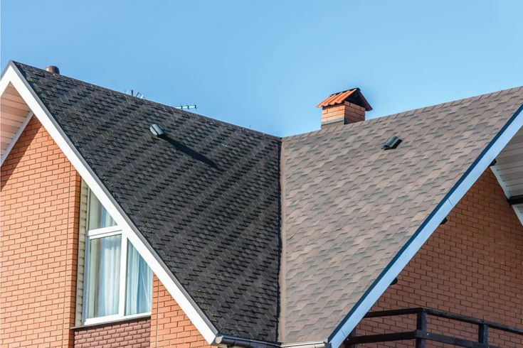 What Color Roof Goes With A Red Brick House